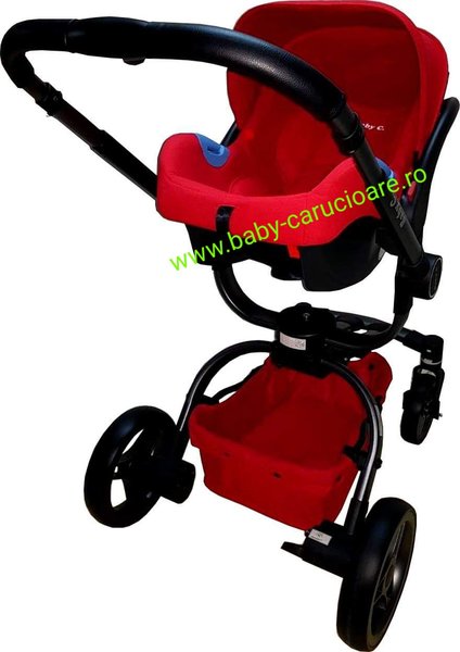 Carucior nou nascut 3 in 1 Baby Care 360° Lux